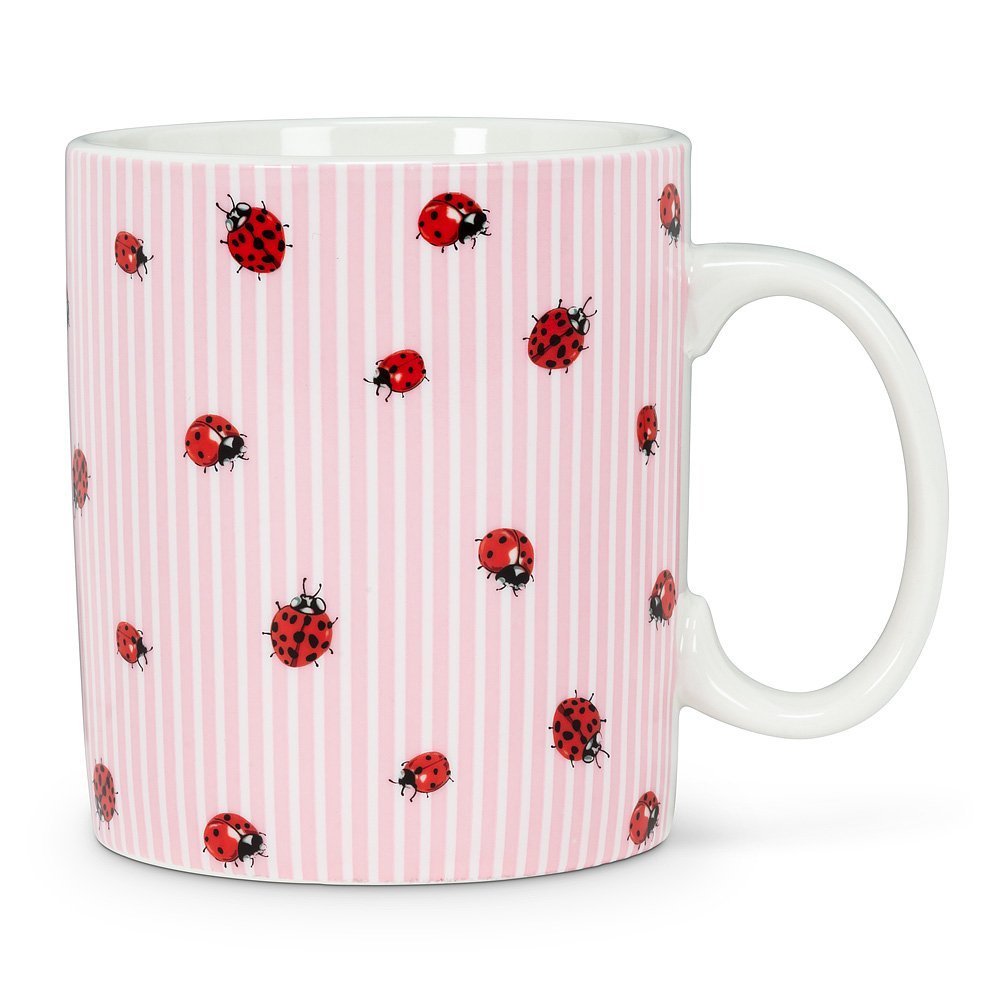 Ladybug Stripe Jumbo Mug